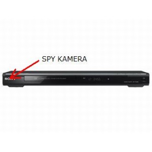 DVD player sa ugrađenom SPY kamerom i snimačem